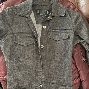 Stretch denim jacket